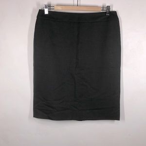 Edwards charcoal gray career pencil skirt size 10